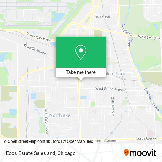 Ecos Estate Sales and map