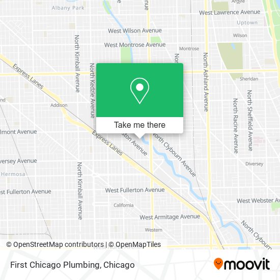 First Chicago Plumbing map