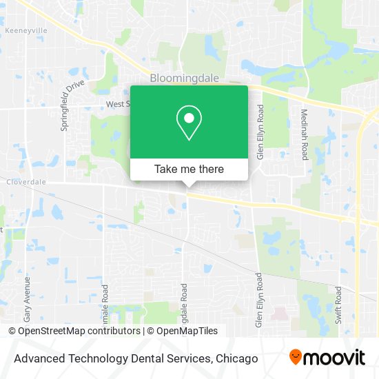 Advanced Technology Dental Services map