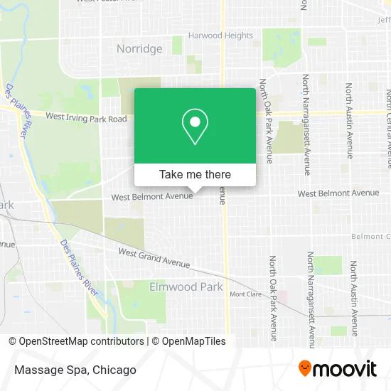 Massage Spa map