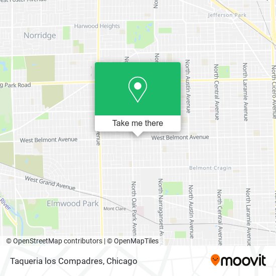 Mapa de Taqueria los Compadres