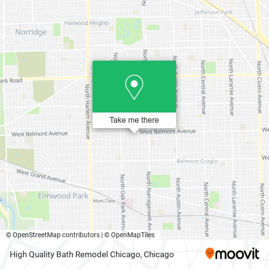 Mapa de High Quality Bath Remodel Chicago
