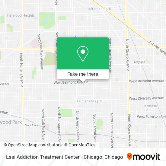 Lssi Addiction Treatment Center - Chicago map