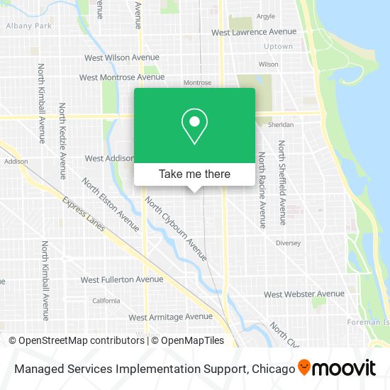 Mapa de Managed Services Implementation Support