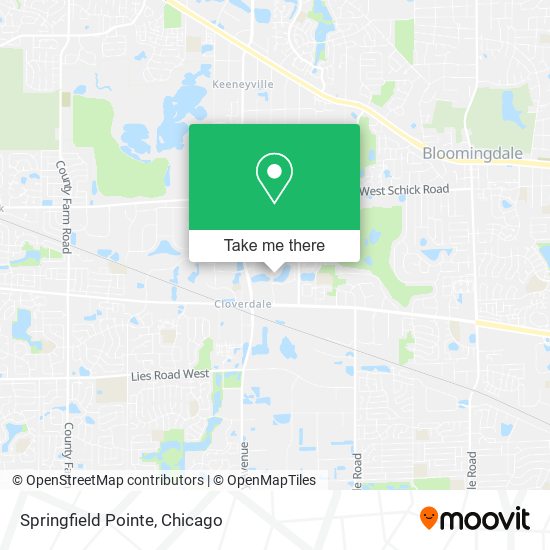 Springfield Pointe map