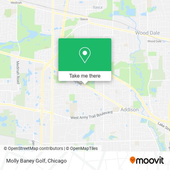 Mapa de Molly Baney Golf