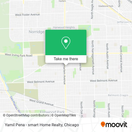 Mapa de Yamil Pena - smart Home Realty
