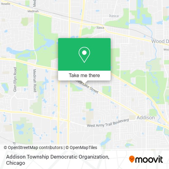 Mapa de Addison Township Democratic Organization