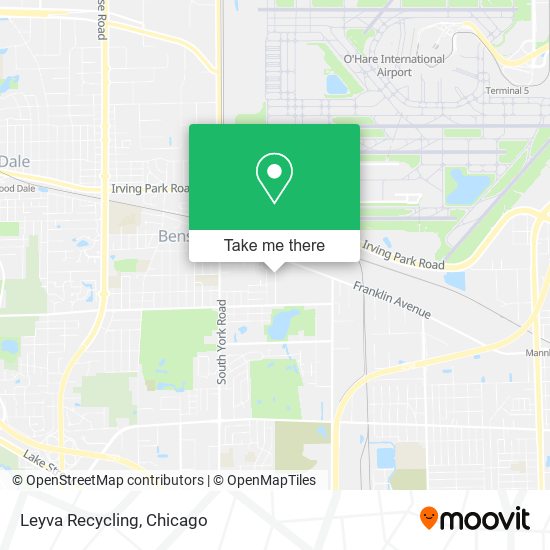 Leyva Recycling map