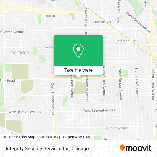 Integrity Security Services Inc map