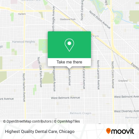 Highest Quality Dental Care map