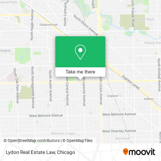 Lydon Real Estate Law map