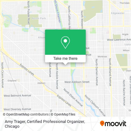 Mapa de Amy Trager, Certified Professional Organizer