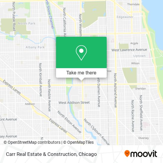 Carr Real Estate & Construction map