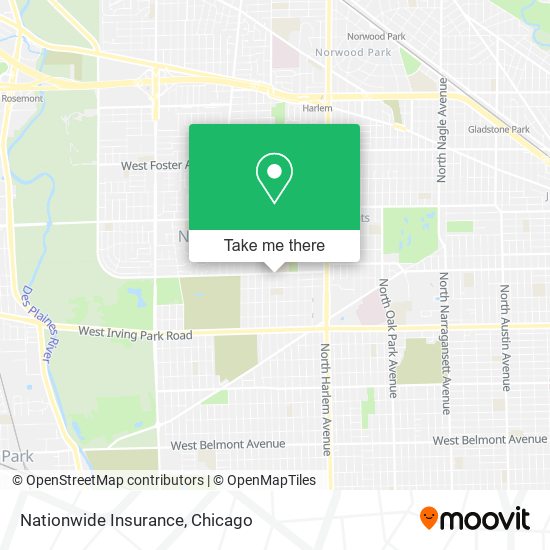 Nationwide Insurance map