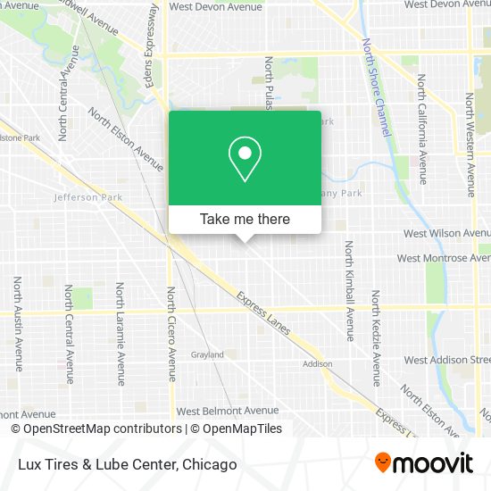 Lux Tires & Lube Center map