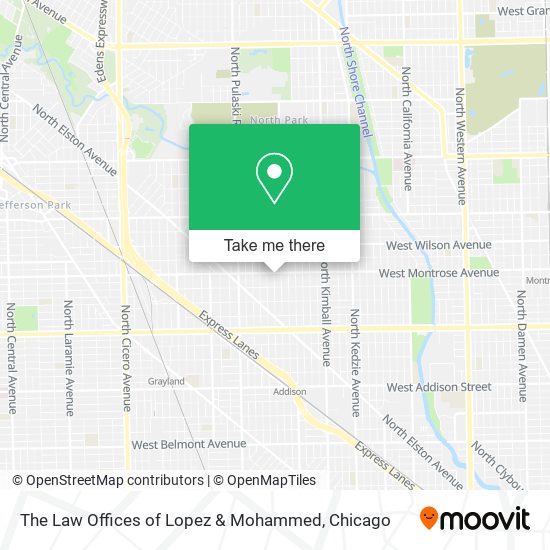 The Law Offices of Lopez & Mohammed map