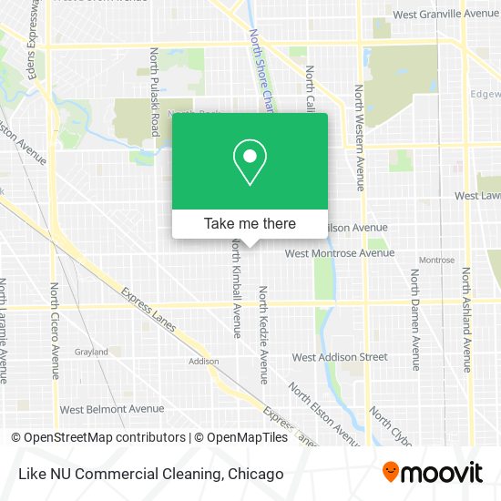 Mapa de Like NU Commercial Cleaning