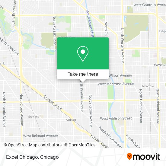 Mapa de Excel Chicago