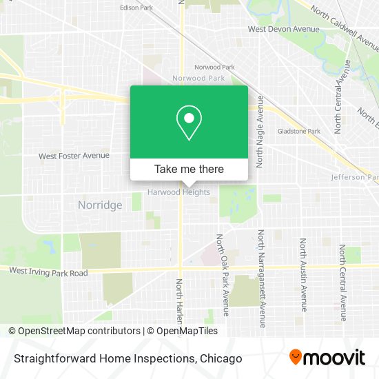 Straightforward Home Inspections map