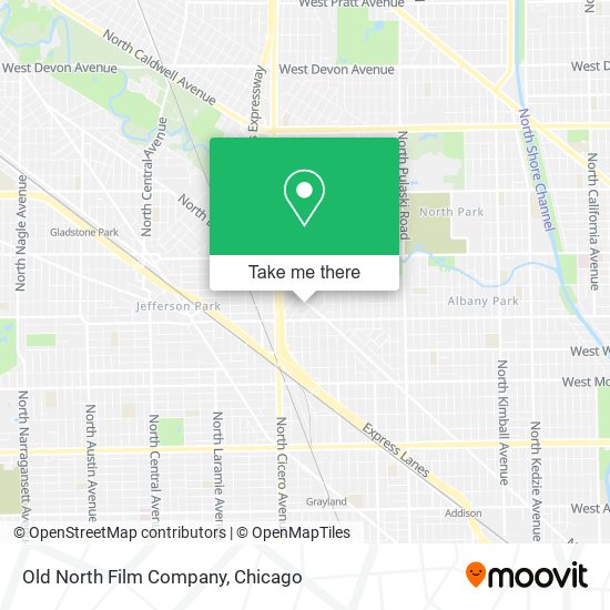 Mapa de Old North Film Company