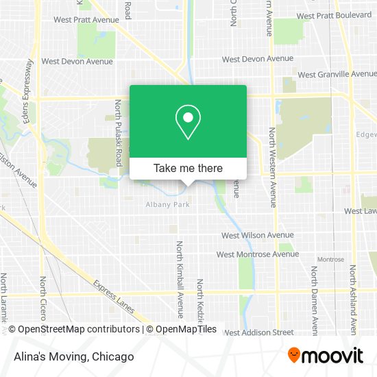 Mapa de Alina's Moving