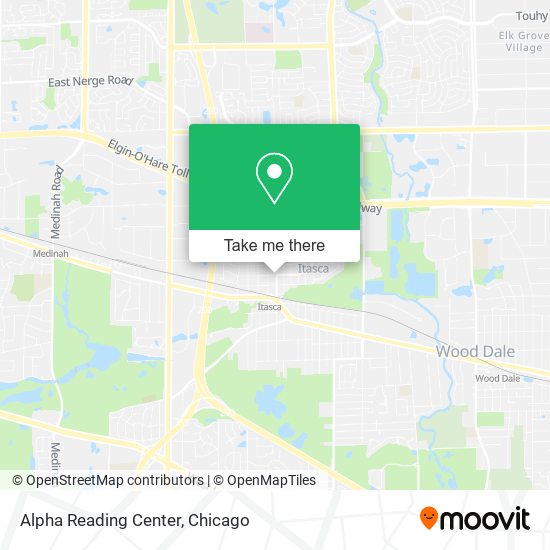 Alpha Reading Center map