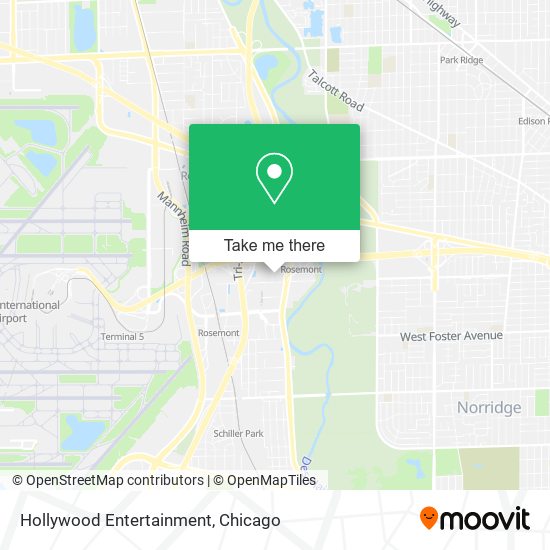 Hollywood Entertainment map
