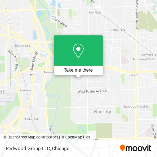 Redwood Group LLC map