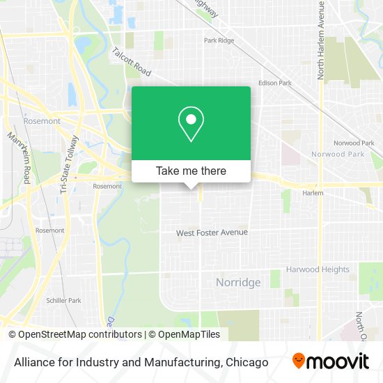 Mapa de Alliance for Industry and Manufacturing