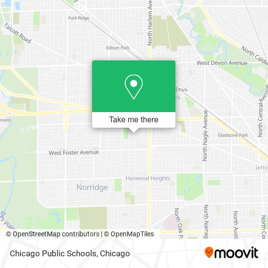 Mapa de Chicago Public Schools