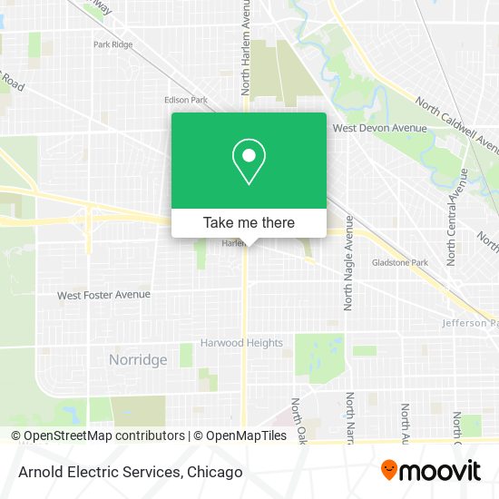 Arnold Electric Services map