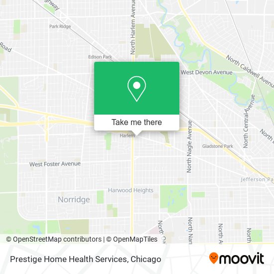 Prestige Home Health Services map