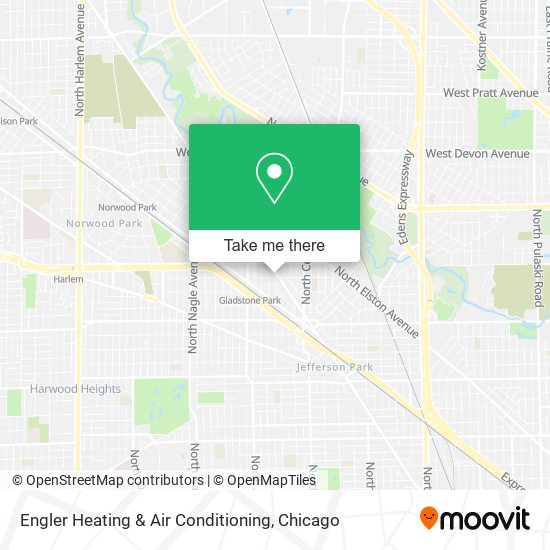 Engler Heating & Air Conditioning map