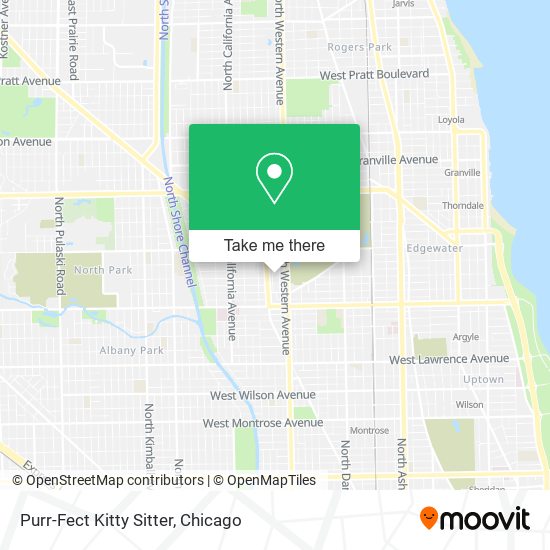 Purr-Fect Kitty Sitter map