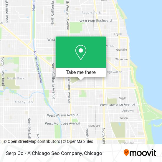 Serp Co - A Chicago Seo Company map