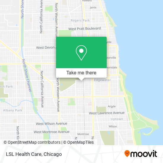 LSL Health Care map