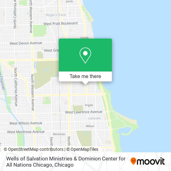 Wells of Salvation Ministries & Dominion Center for All Nations Chicago map