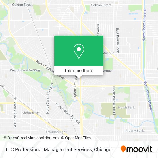 LLC Professional Management Services map