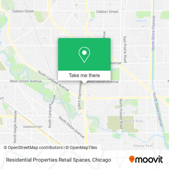 Residential Properties Retail Spaces map