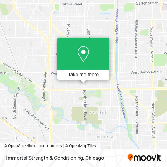 Immortal Strength & Conditioning map