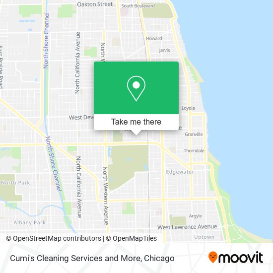 Mapa de Cumi's Cleaning Services and More