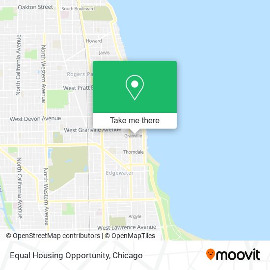 Equal Housing Opportunity map