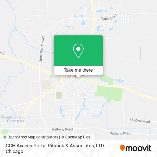 CCH Axcess Portal Pitstick & Associates, LTD map