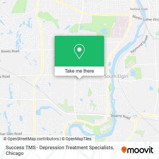 Mapa de Success TMS - Depression Treatment Specialists