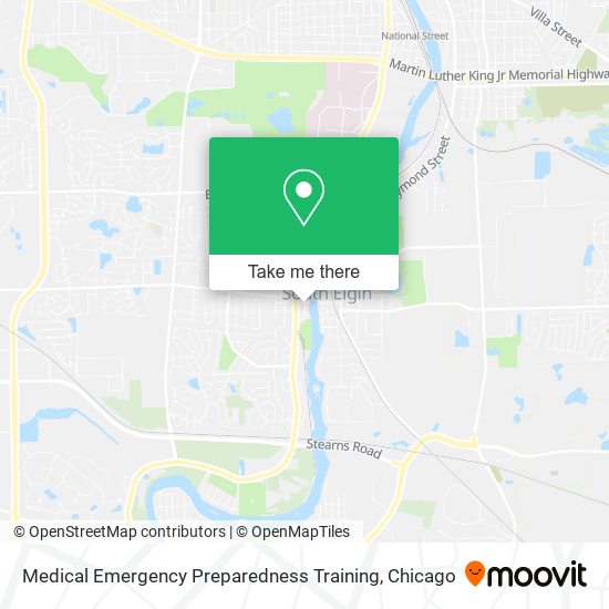 Mapa de Medical Emergency Preparedness Training