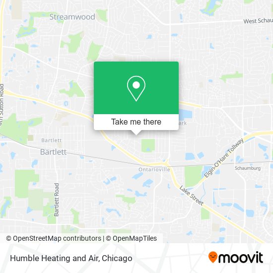 Humble Heating and Air map