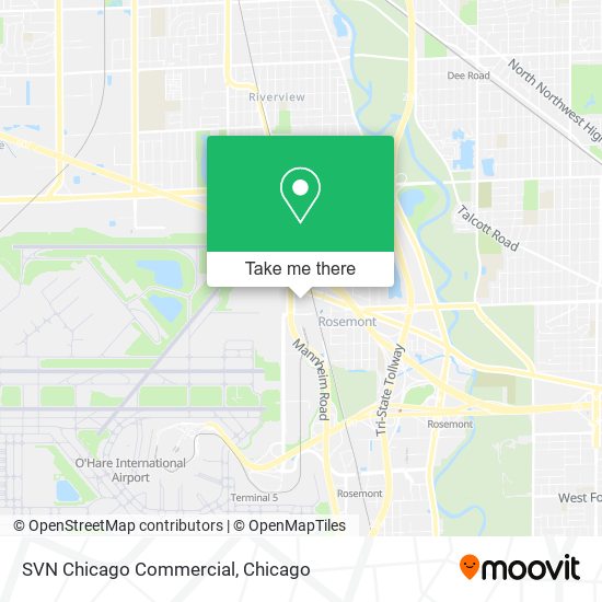 SVN Chicago Commercial map