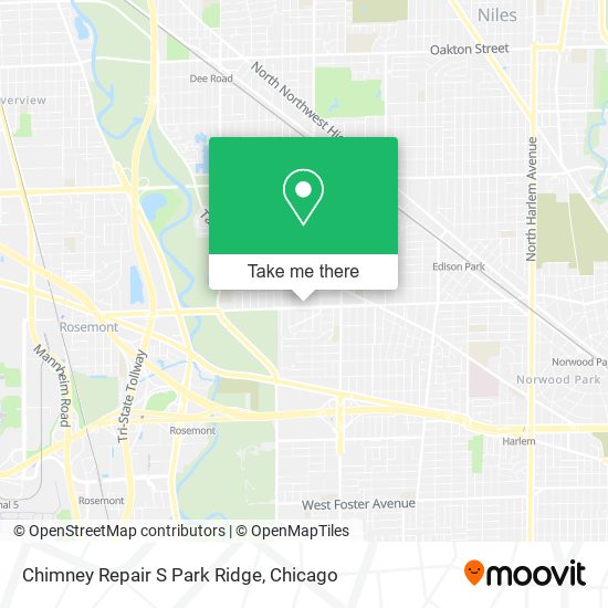 Mapa de Chimney Repair S Park Ridge