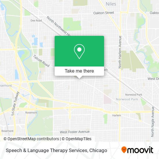 Speech & Language Therapy Services map